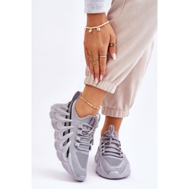 PG1 Damenmode Socken Sneakers Grau Daxo 1