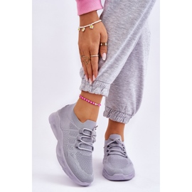 Graue Ellison Slip-On-Sportschuhe für Damen 1