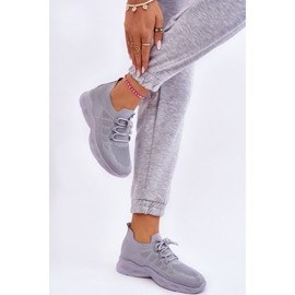 Graue Ellison Slip-On-Sportschuhe für Damen 2