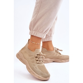 PG1 Ellison Damen Slip-On Sportschuhe Beige 2