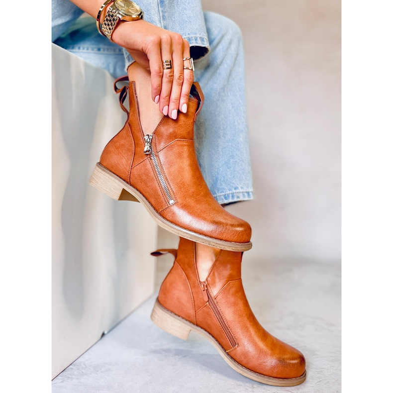 BM Frühlingsstiefel von Franco Camel braun 2