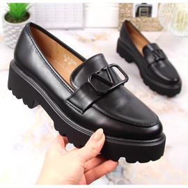 Damen High Heels und schwarze Plateauschuhe Vinceza 16380 1