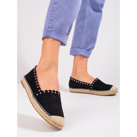 Schwarze Espadrilles von Vinceza für Damen 1