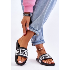 Damen Big Star Classic Hausschuhe LL274739 Schwarz 2