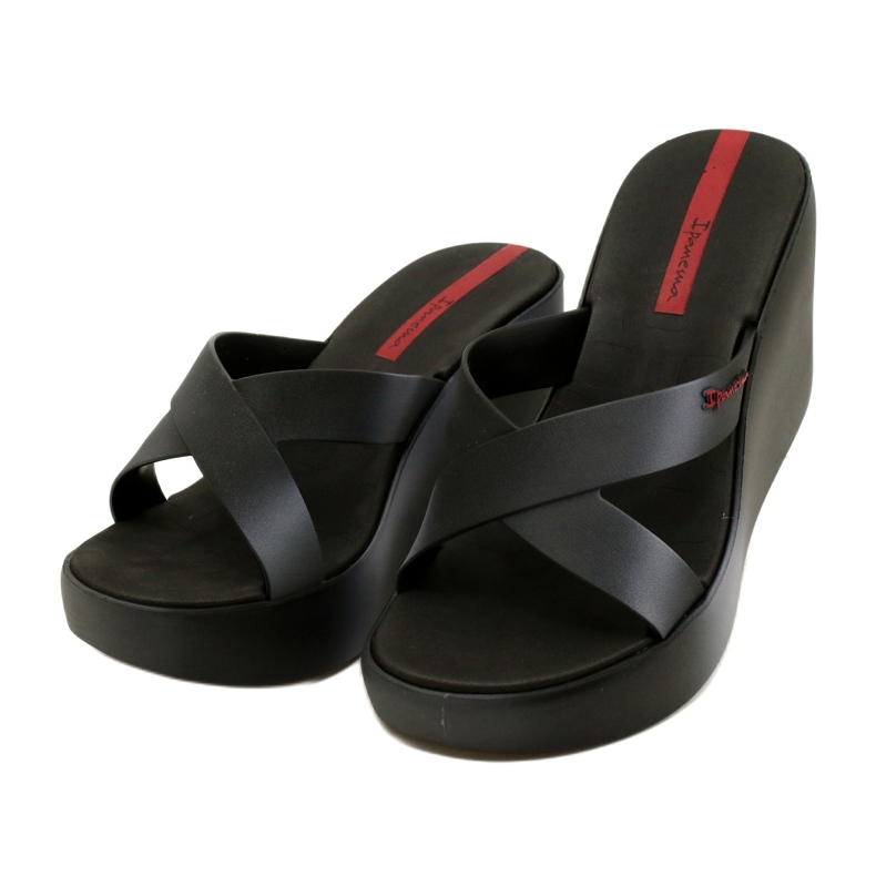 Keilhausschuhe Ipanema 83423 Colore Fem AI975 Schwarz/Grau 3