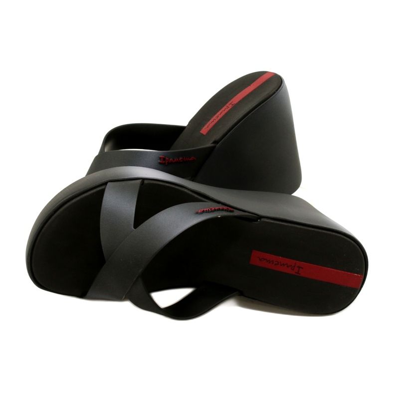 Keilhausschuhe Ipanema 83423 Colore Fem AI975 Schwarz/Grau 5