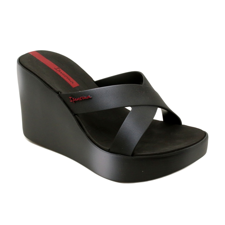 Keilhausschuhe Ipanema 83423 Colore Fem AI975 Schwarz/Grau 1