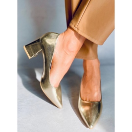 PA1 Althea Gold Pumps mit hohem Absatz golden 1