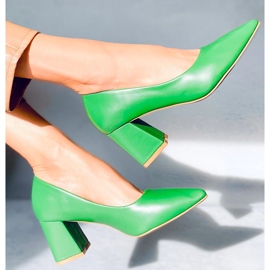 PA1 Pumps mit hohem Absatz in Althea Green grün 1