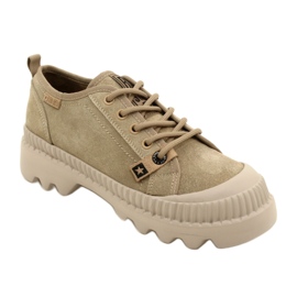 Wildleder Sportschuhe Big Star KK274511 Beige 5