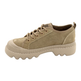 Wildleder Sportschuhe Big Star KK274511 Beige 6