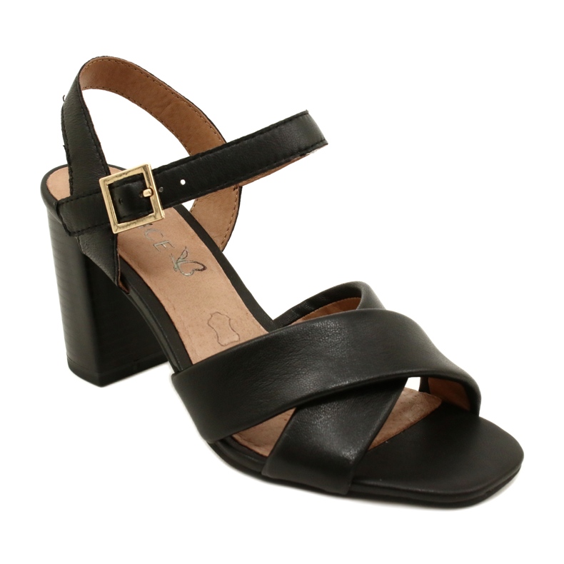 Caprice Sandalen Damen 9-28302-20 040 Schwarz Softnap 1