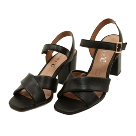 Caprice Sandalen Damen 9-28302-20 040 Schwarz Softnap 3