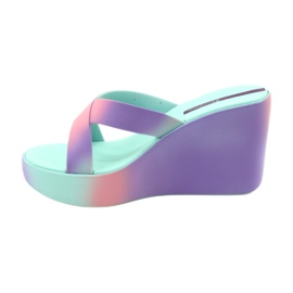 Keilsandalen Ipanema 83423 Colore Fem AI963 Grün/Lila rosa 1