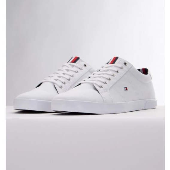 Schuhe Tommy Hilfiger Iconic Long Lace Sneaker M FM0FM01536 0K4 weiß 1