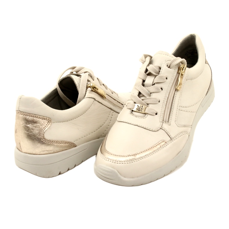 CAPRICE 9-23765-20 165 beige Sportschuhe Sneakers 4