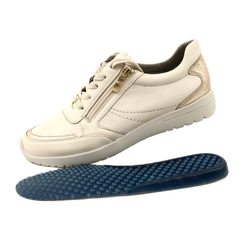 CAPRICE 9-23765-20 165 beige Sportschuhe Sneakers 7
