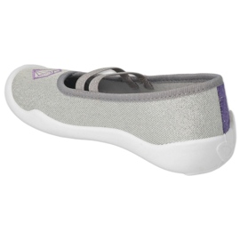 Befado Kinderschuhe 116Y314 lila silber 4