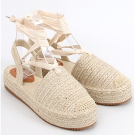 Damensandalen Espadrilles Seila Beige 1