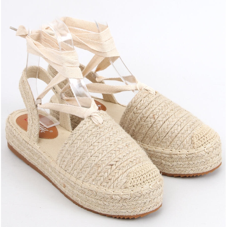 Damensandalen Espadrilles Seila Beige 1