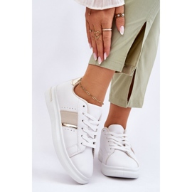 PG1 Damen-Plateau-Sportschuhe Weiß Soris 1