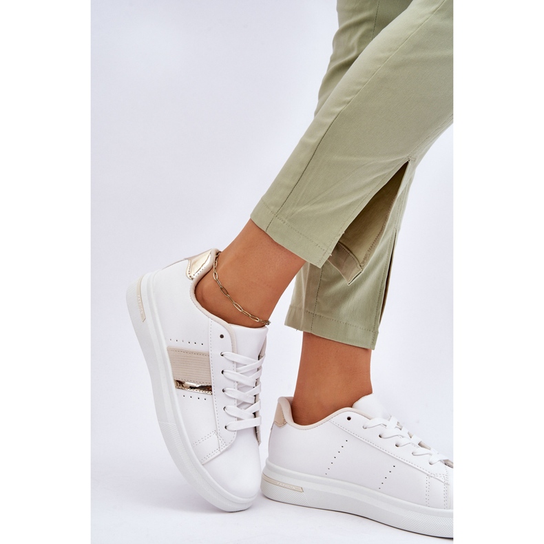 PG1 Damen-Plateau-Sportschuhe Weiß Soris 2