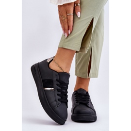 PG1 Damen-Plateau-Sportschuhe Schwarz Soris 1