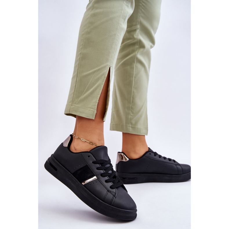 PG1 Damen-Plateau-Sportschuhe Schwarz Soris 2