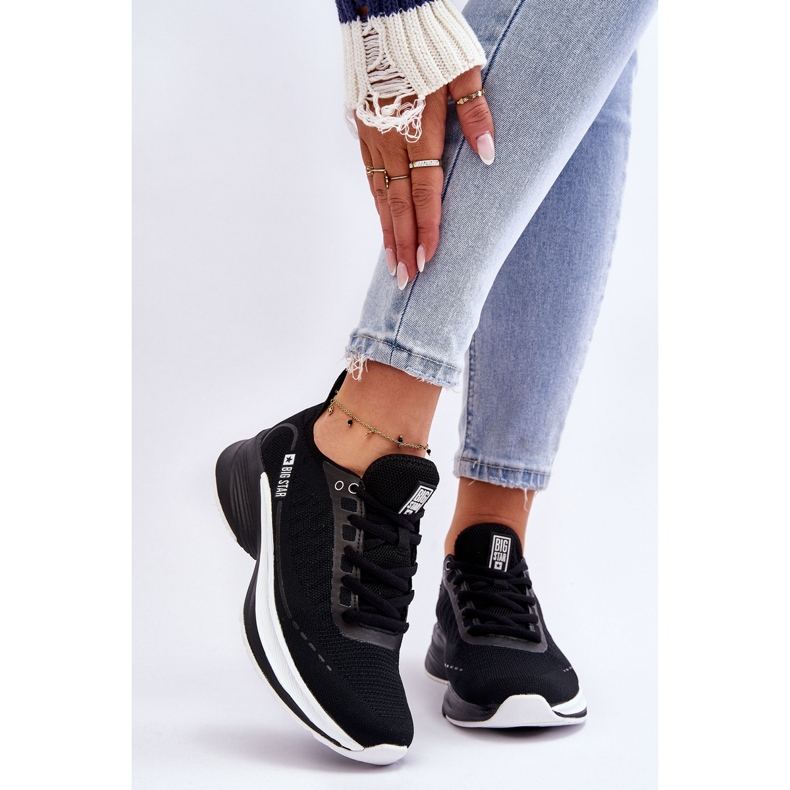 Memory Foam System Big Star Light Sportschuhe LL274327 Schwarz 2