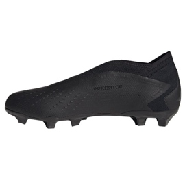 Adidas Predator Accuracy.3 Ll Fg M GW4598 Fußballschuhe schwarz schwarz 1