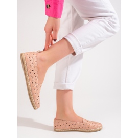 W. Potocki Damen durchbrochene Ballerinas Potocki beige 1