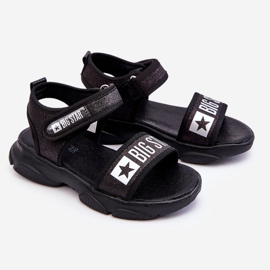 Kinder Sandalen mit Klettverschluss Big Star LL374192 Schwarz 1