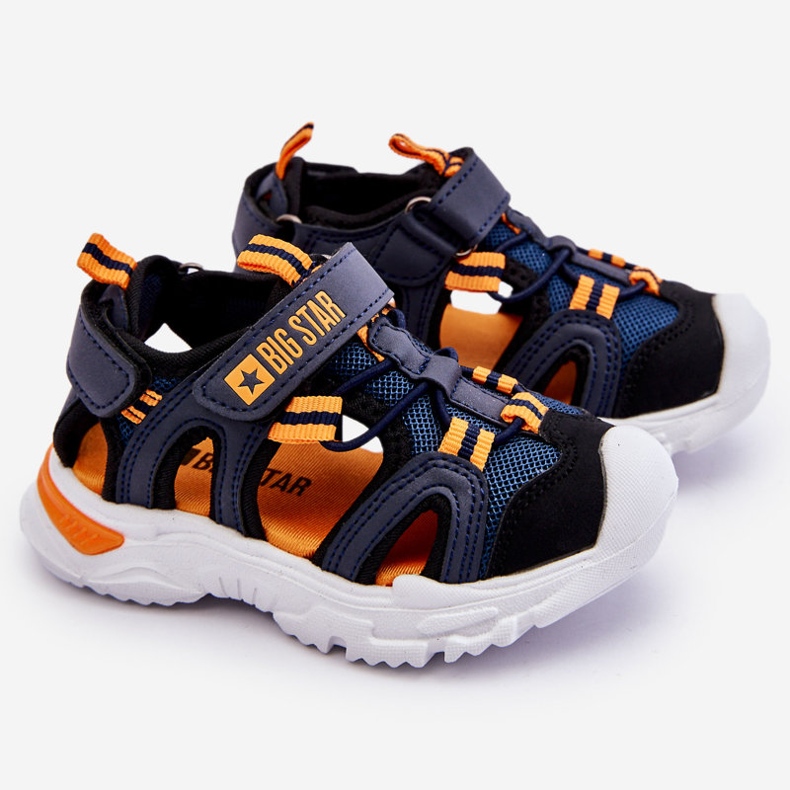 Leichte Kindersandale Big Star LL374212 Marineblau 1