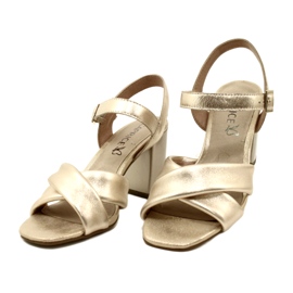 Caprice Damen Sandalen 9-28302-20 969 Gold Metallic golden 3