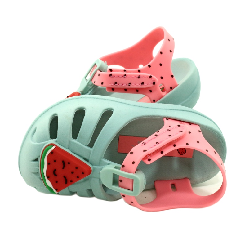 Ipanema 83353 AH745 Grün Rosa Kinder Sandalen 5
