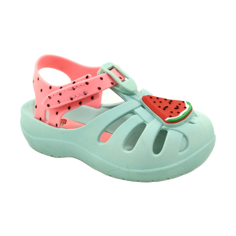 Ipanema 83353 AH745 Grün Rosa Kinder Sandalen 1