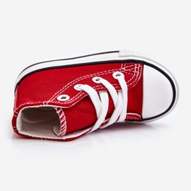 Hohe Kindersneaker Rot Filemon 3