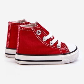 Hohe Kindersneaker Rot Filemon 5