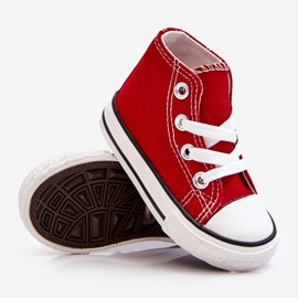 Hohe Kindersneaker Rot Filemon 6