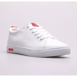 Damen Big Star KK274001 Turnschuhe weiß 1