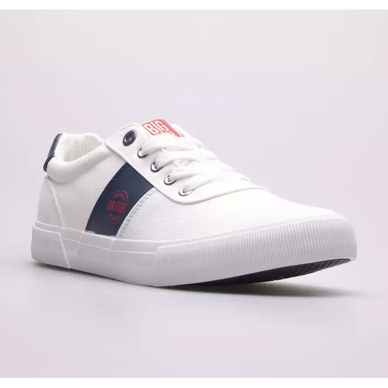 Big Star Herrenturnschuhe JJ174253 weiß marineblau 1