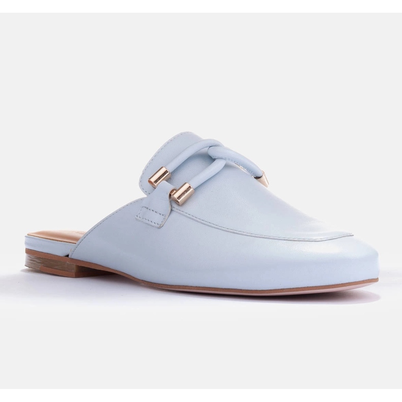 Marco Shoes Hausschuhe mit Dekoration blau 1