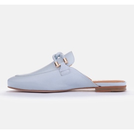 Marco Shoes Hausschuhe mit Dekoration blau 2