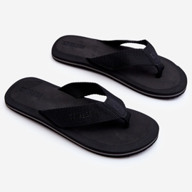 Herren Foam Flip Flops Big Star LL174618 Schwarz 1