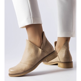 PA1 Beige Stiefeletten von Lacombe 1