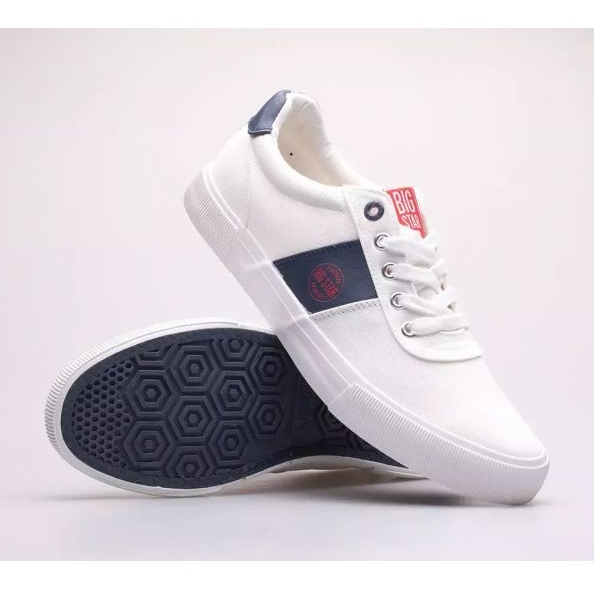 Big Star M JJ174253 Schuhe weiß marineblau 1