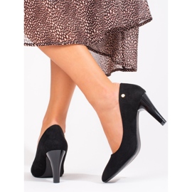 Klassisch elegante Shelovet-Pumps für Damen schwarz 2