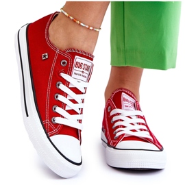 Damen Turnschuhe Big Star T274020 Rot 12