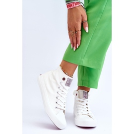 Damen Classic High Sneakers Cross Jeans LL2R4086C Weiß 1