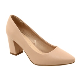 Sergio Leone Pumps mit hohem Absatz PB414 Puderrosa 1